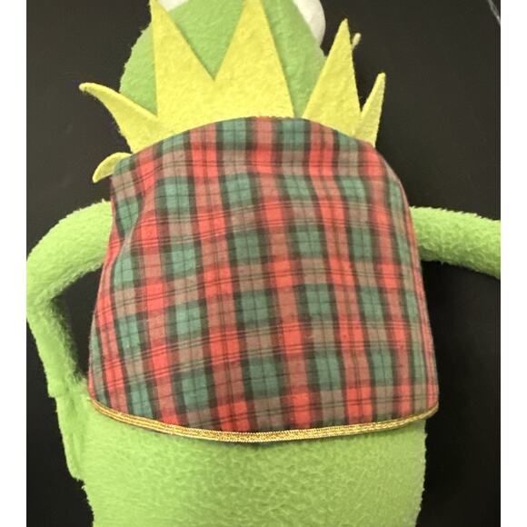 Macys Muppets Kermit the Frog Plush Eden Toys Jim Henson 24” Plaid Vest Bow Tie - Picture 9 of 9